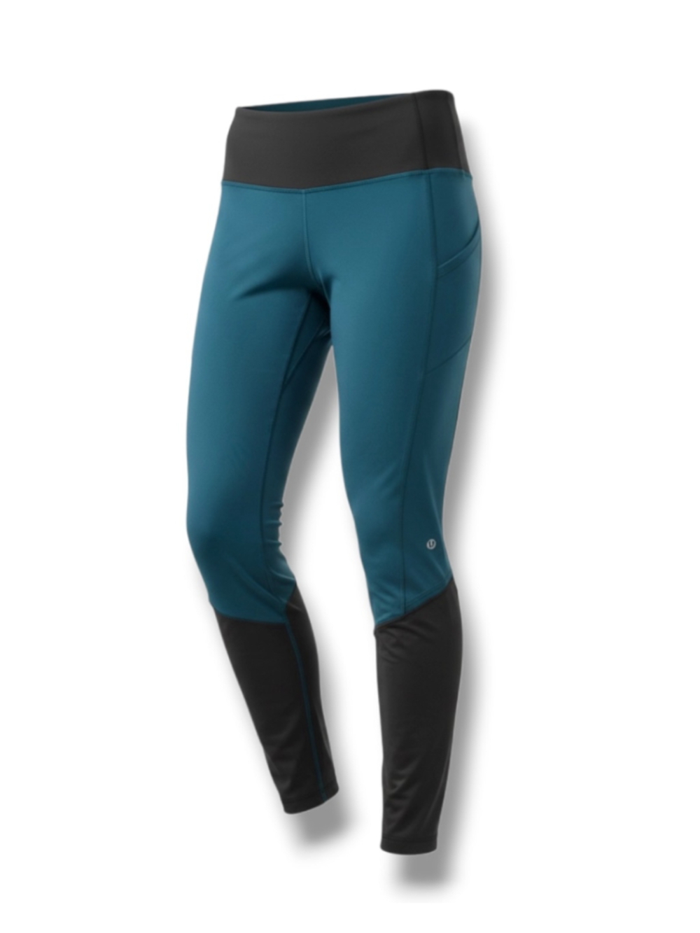 Lululemon Run: Clear as Mud Pant in Alberta Lake Black Size 8
